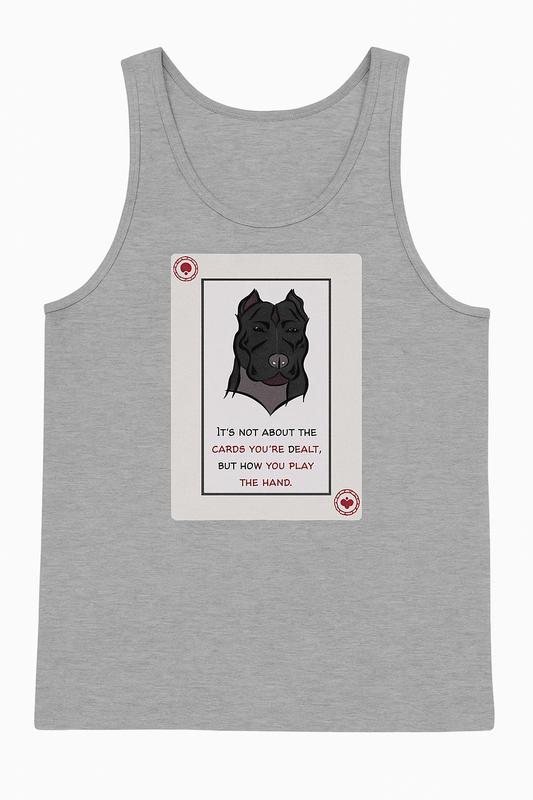 Tank Top (Card Logo) - Grey