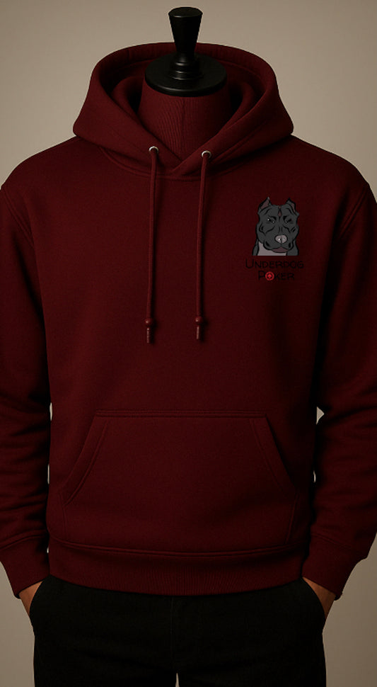 Pullover Sweatshirt (Pocket Logo) - Maroon